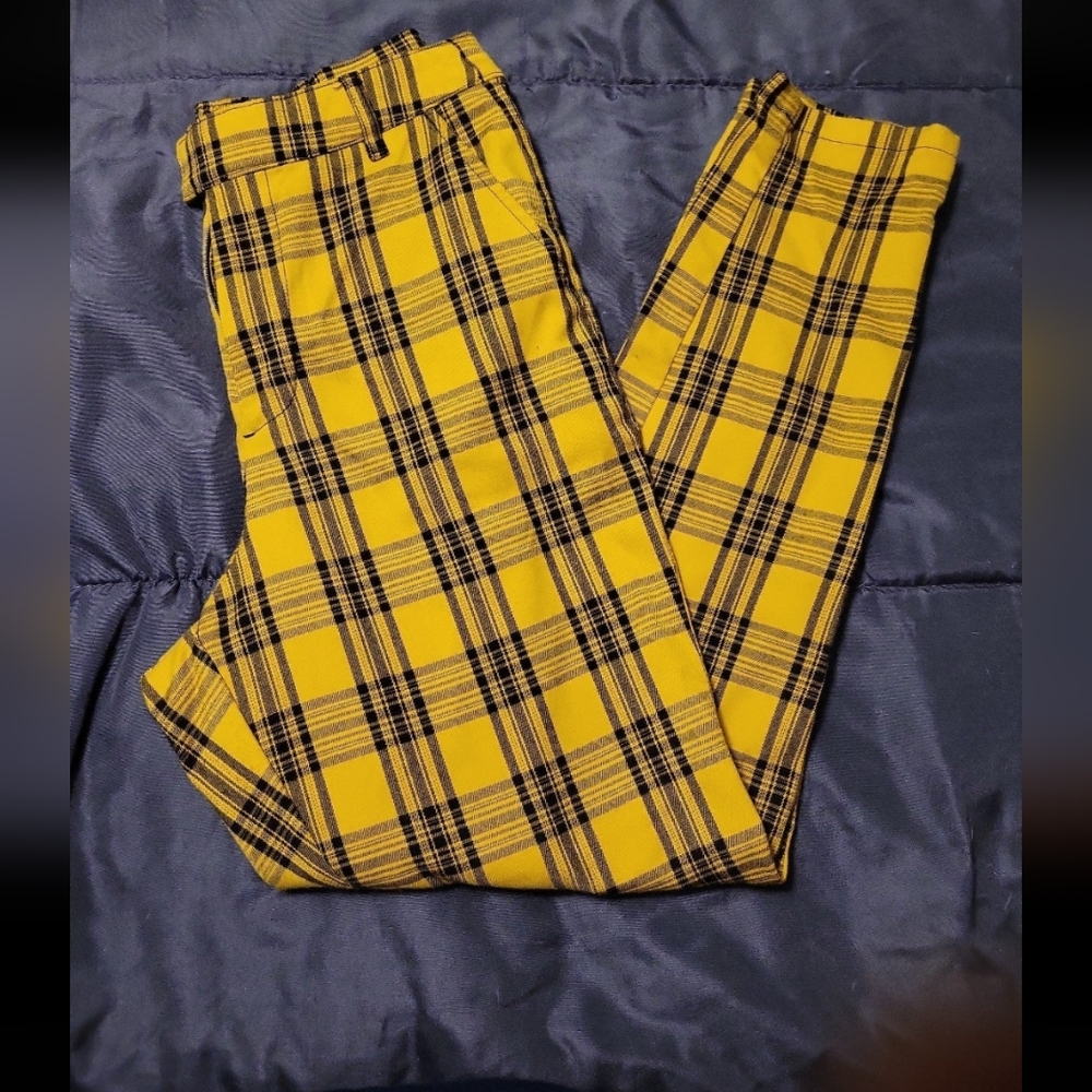 Plaid pants